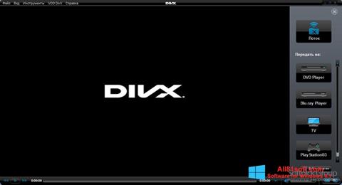 Captura de pantalla DivX Player para Windows 8.1