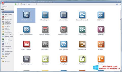 Captura de pantalla SmartDraw para Windows 8.1
