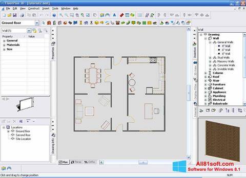 Captura de pantalla FloorPlan 3D para Windows 8.1