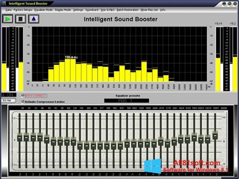 Captura de pantalla Sound Booster para Windows 8.1
