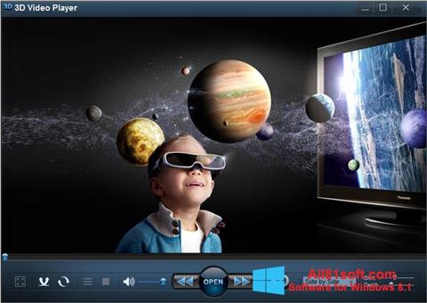 Captura de pantalla 3D Video Player para Windows 8.1