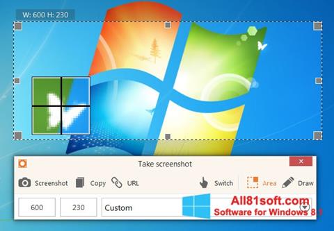 Captura de pantalla ScreenShot para Windows 8.1
