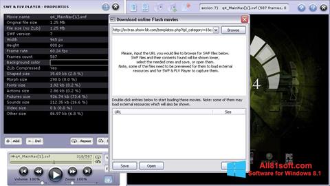 Captura de pantalla FLV Player para Windows 8.1