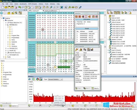 Captura de pantalla Hex Editor Neo para Windows 8.1