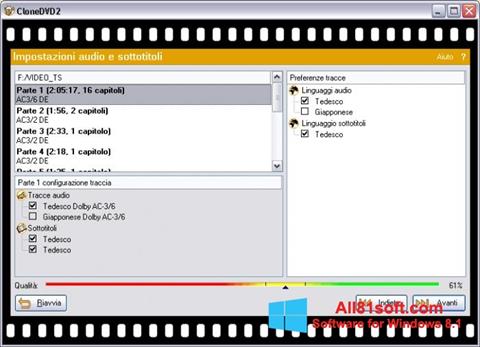 Captura de pantalla CloneDVD para Windows 8.1