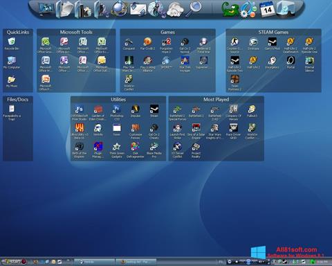 Captura de pantalla Fences para Windows 8.1