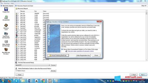 Captura de pantalla BadCopy Pro para Windows 8.1