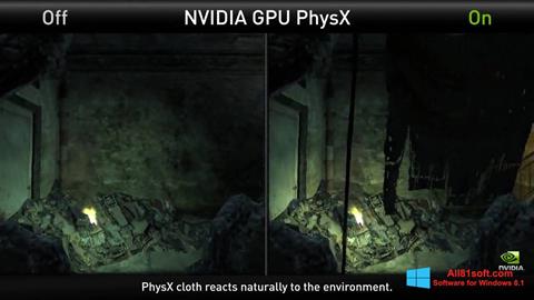 Captura de pantalla NVIDIA PhysX para Windows 8.1