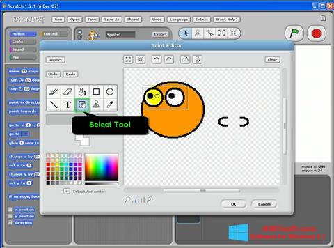 Captura de pantalla Scratch para Windows 8.1