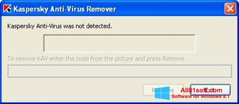 Captura de pantalla KAVremover para Windows 8.1