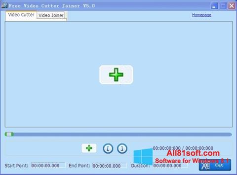 Captura de pantalla Free Video Cutter para Windows 8.1