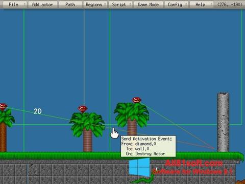 Captura de pantalla Game Editor para Windows 8.1