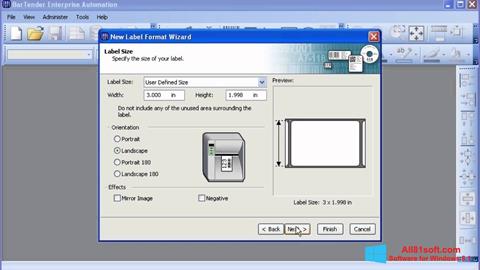 Captura de pantalla BarTender para Windows 8.1