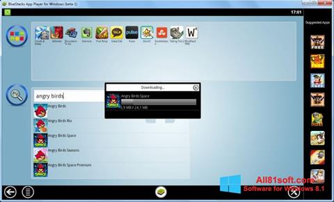 Captura de pantalla BlueStacks para Windows 8.1
