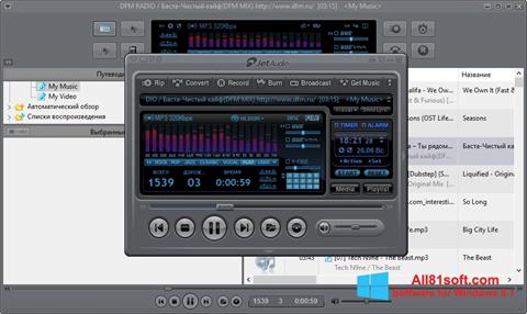 Captura de pantalla JetAudio para Windows 8.1