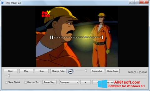 Captura de pantalla MKV Player para Windows 8.1