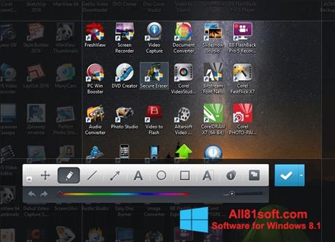 Captura de pantalla Joxi para Windows 8.1