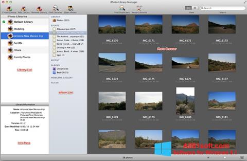 Captura de pantalla iPhoto para Windows 8.1