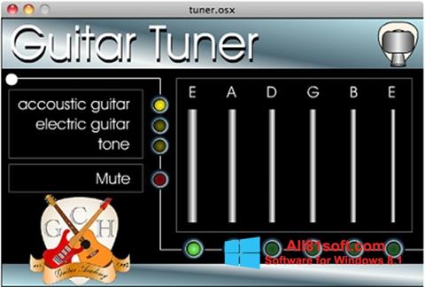 Captura de pantalla Guitar Tuner para Windows 8.1