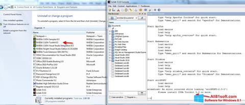 Captura de pantalla Scilab para Windows 8.1