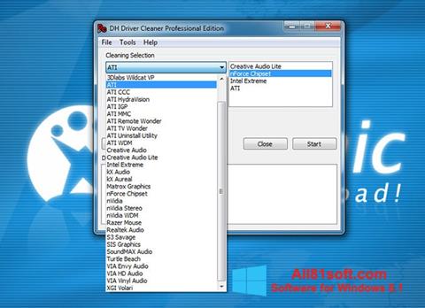 Captura de pantalla Driver Cleaner para Windows 8.1