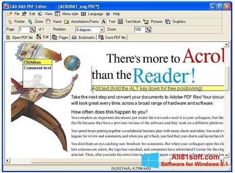 Captura de pantalla PDF Reader para Windows 8.1