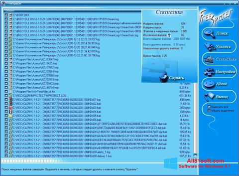 Captura de pantalla FreeSpacer para Windows 8.1