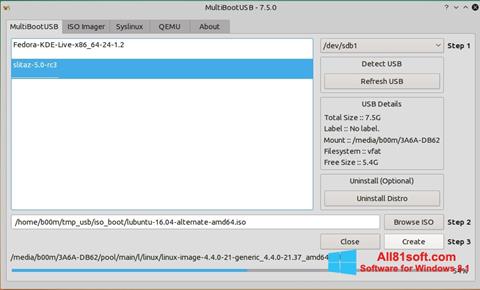 Captura de pantalla MultiBoot USB para Windows 8.1