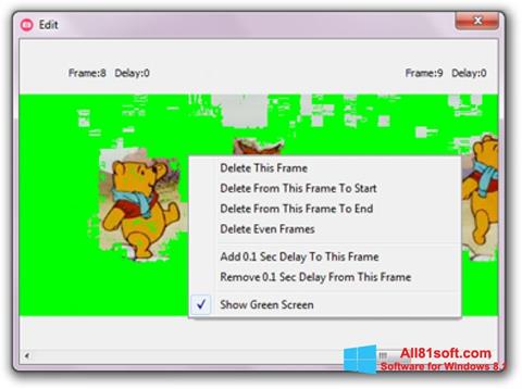 Captura de pantalla GifCam para Windows 8.1