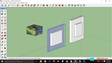 Captura de pantalla SketchUp Make para Windows 8.1