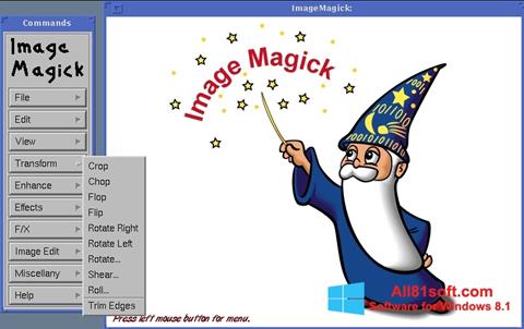 Captura de pantalla ImageMagick para Windows 8.1