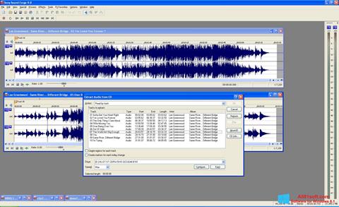 Captura de pantalla Sound Forge para Windows 8.1